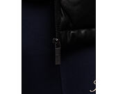 Karl Kani - Metal Signature Pu Leather Puffer Jacket - Black