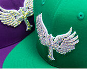Kšiltovka Reflection Luxury Shine Loud Snapback - Joker Green / White