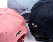 8by8 Dadcap - "shhh! I'm introverting" - Baby Pink/Green