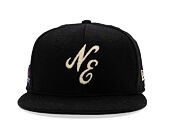 Kšiltovka New Era - 59FIFTY Day - Wool & Cashmere Script - Black