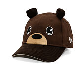 Kids Cap New Era - Branded Cord Ears 9FORTY - Chestnut Brown
