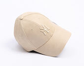 Womens Cap New Era - MLB PU Leather 9FORTY - NY Yankees - Stone