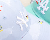 Kids Cap New Era - MLB Plane All Over 9FORTY - NY Yankees - Sky Blue