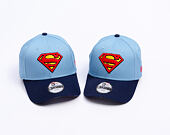 Kids Cap New Era - Warner Bros DC Universe 9FORTY - Superman - Sky Blue