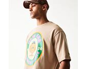 Tee New Era - Fruit Graphic Oversized Tee - Camel