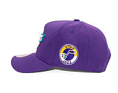 Mitchell & Ness - Utah Jazz - Double Clutch Pro Snapback Hwc - Purple