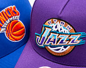 Mitchell & Ness - Utah Jazz - Double Clutch Pro Snapback Hwc - Purple