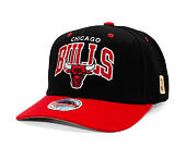 Cap Mitchell & Ness - NBA Team Arch Snapback - Chicago Bulls - Black / Red