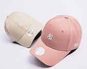 Womens Cap New Era - MLB Mini Logo 9FORTY - NY Yankees - Desert Pink