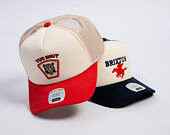 Cap Brixton - Lost In Reality MP Trucker - White/Rush
