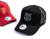 Cap New Era - Tonal Logo FORTY A-Frame - Barcelona FC - Black