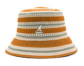 Bucket Hat Kangol - Tropic Resort Stripe Lahinch - Rustic Caramel Multi