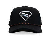 Cap Capslab - Trucker DC Comics - Metal Superman Patch - Black / Silver