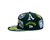 Cap New Era - MLB All Over Logo 59FIFTY - Oakland Athletics - Team Color