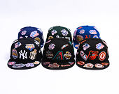 Cap New Era - MLB All Over Logo 59FIFTY - Oakland Athletics - Team Color