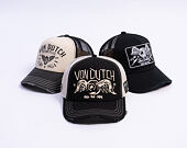 Cap Von Dutch - Trucker - Eye Out Side Patch Black/White