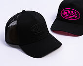 Cap Von Dutch - Trucker - Rubber Logo Black/Black