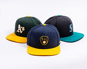Cap Nike - Dri-Fit Pro - Milwaukee Brewers - Midnight Navy 44B/Amarillo 78H