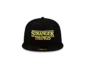 Cap New Era - All Over Vines 59FIFTY - Stranger Things - Black