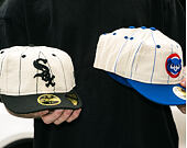 Cap New Era - MLB Retro Linen Pinstripe 59FIFTY Retro Crown - Chicago White Sox - Team Color