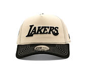 Cap New Era - NBA City Icon 9FORTY A-Frame - LA Lakers - Cream / Black
