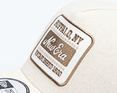 Cap New Era - Branded Buffalo Patch Linen 9FORTY A-Frame - Stone