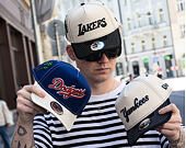 Cap New Era - NBA City Icon 9FORTY A-Frame - LA Lakers - Cream / Black