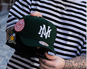 Cap Mitchell & Ness  - Branded Emerald Slam Pro Pinch Snapback - Green/Orange