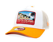 Cap New Era - Branded Location Patch 9FORTY A-Frame Trucker - Orange