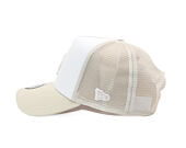 Cap New Era - MLB Essential 9FORTY A-Frame Trucker - LA Dodgers - Stone / White
