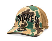 Cap New Era - MLB Wordmark Camo 9FORTY M-CROWN - San Diego Padres - Wheat