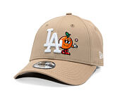 Kids Cap New Era - MLB Icon 9FORTY - LA Dodgers - Camel / White