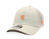 Kids Cap New Era - MLB Homefield 9FORTY Trucker - NY Yankees - Stone / Orange