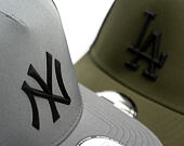 Cap New Era - MLB Tech Pack 9FORTY A-Frame Trucker - NY Yankees - Steel