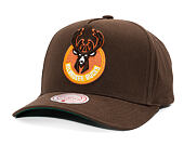 Cap Mitchell & Ness - NBA - Chestnut Peak - Milwaukee Bucks - Brown