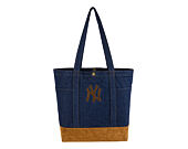 Bag New Era - MLB Suede Denim Tote - NY Yankees - Navy