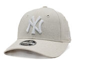 Kids Cap New Era - MLB Linen 9FORTY M-CROWN - NY Yankees - Stone / White