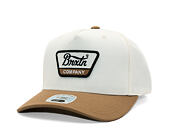 Cap Brixton - Linwood C Netplus Mp Snpk - Off White/Copper
