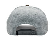 Cap Brixton - Crest C Mp Snapback - Heather Grey/Pinecone Brown