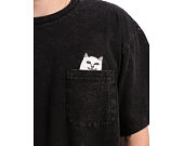 Tee Lord Nermal Pocket Tee (Black Vintage Wash)