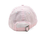 Kids Cap New Era - MLB Seersucker 9TWENTY - LA Dodgers - Pink Rouge