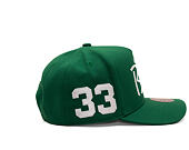 Cap Mitchell & Ness - Player Script Hwc - NBA - Boston Celtics - Larry Bird - Green