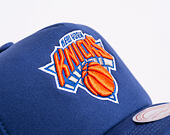 Cap Mitchell & Ness - Evergreen Trucker - NBA - New York Knicks - Blue