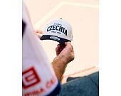 Cap New Era - Contrast Visor M-CROWN 9FORTY - Baseball Czechia - Ivory