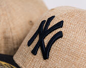 Cap New Era - MLB "Summer Twine" 59FIFTY - NY Yankees - Team Color / Open Market Tan