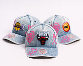 Cap Mitchell & Ness - Painted Love - NBA - Chicago Bulls - Light Blue
