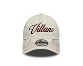 Cap New Era - Villans Dadcap 9TWENTY A-Frame - ASTON VILLA FC - Ivory