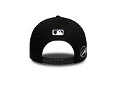 Cap New Era - MLB Side Script 9FORTY M-CROWN - Chicago White Sox - Black