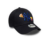 Kids Cap New Era - MLB Food Icon 9FORTY - NY Yankees - Navy / Blue