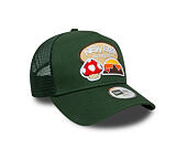 Kids Cap New Era - Branded Outdoor 9FORTY A-Frame Trucker - Cilantro Green